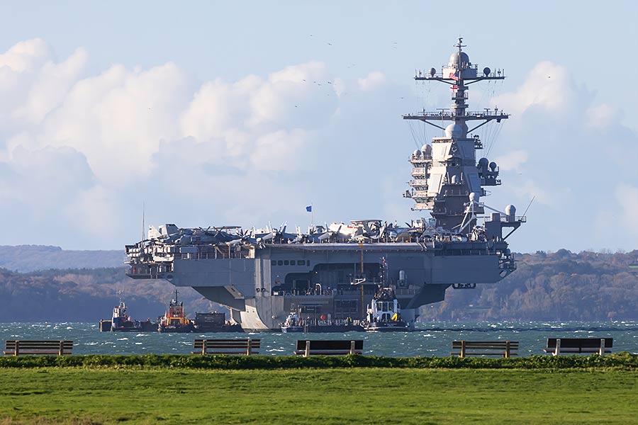 U.S. Navy Grapples with Supercarrier Shortage Amidst Ongoing Iran War