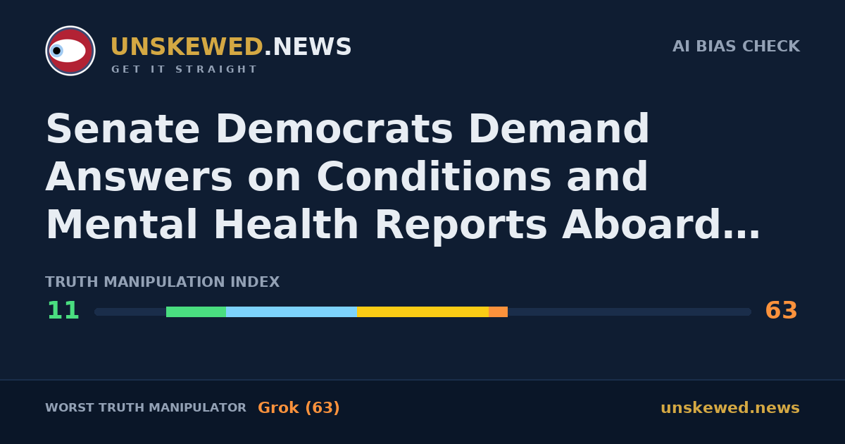 Senate Democrats Demand Answers on Conditions and Mental Health Reports Aboard USS Abraham Lincoln